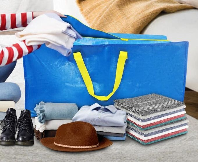 Saving Space Travel Luggage Organizer Moving Bag Totes Moving supplies, Heavy Duty Extra Large Storage Bags