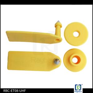 China UHF 960 MHz Custom RFID Tags , EIDTags For Goat Lamb Seep, Laser printing wholesale