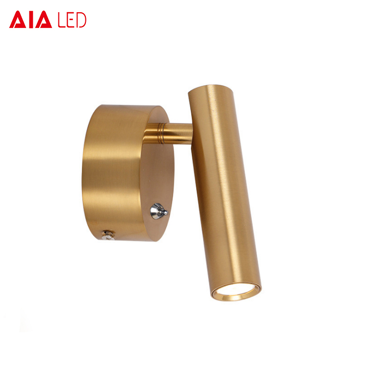 flexible arm surface mounted headboard reading light/hotel led bedside reading light/led bed wall light