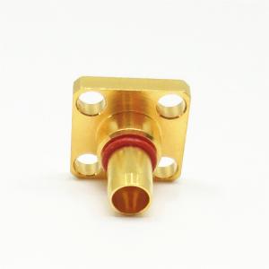 China Flange Mount SBMA Plug Straight RF Coax Connector wholesale