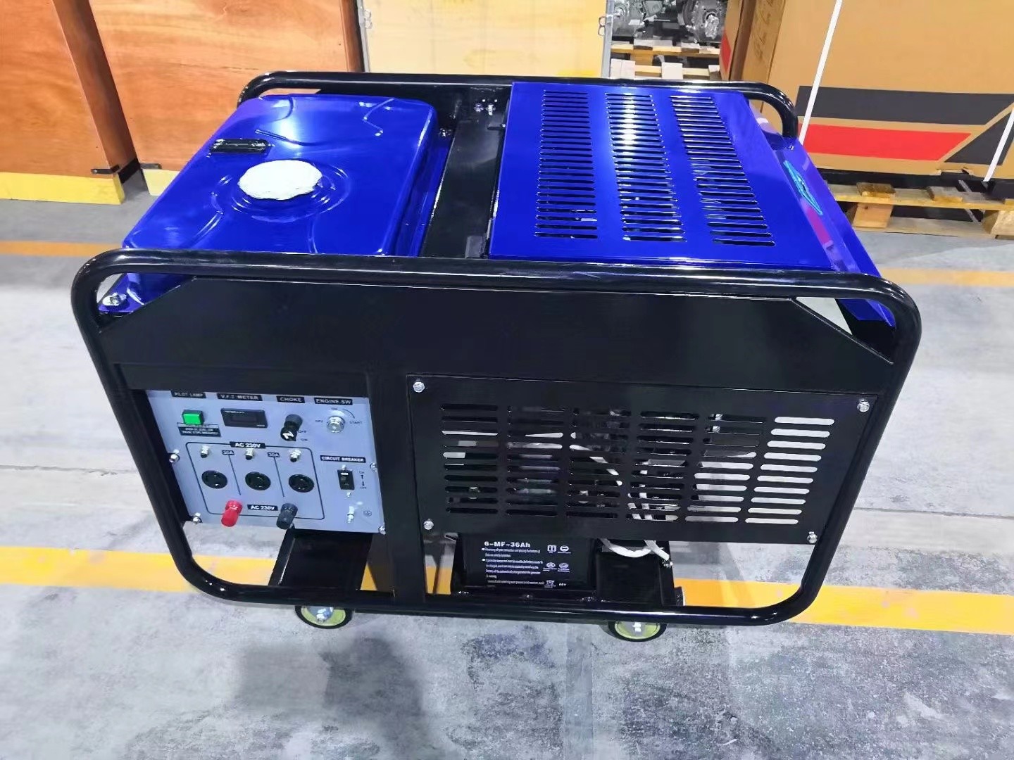 8KW V TWIN High Wattage Generator RS460 Engine 130KG Weight