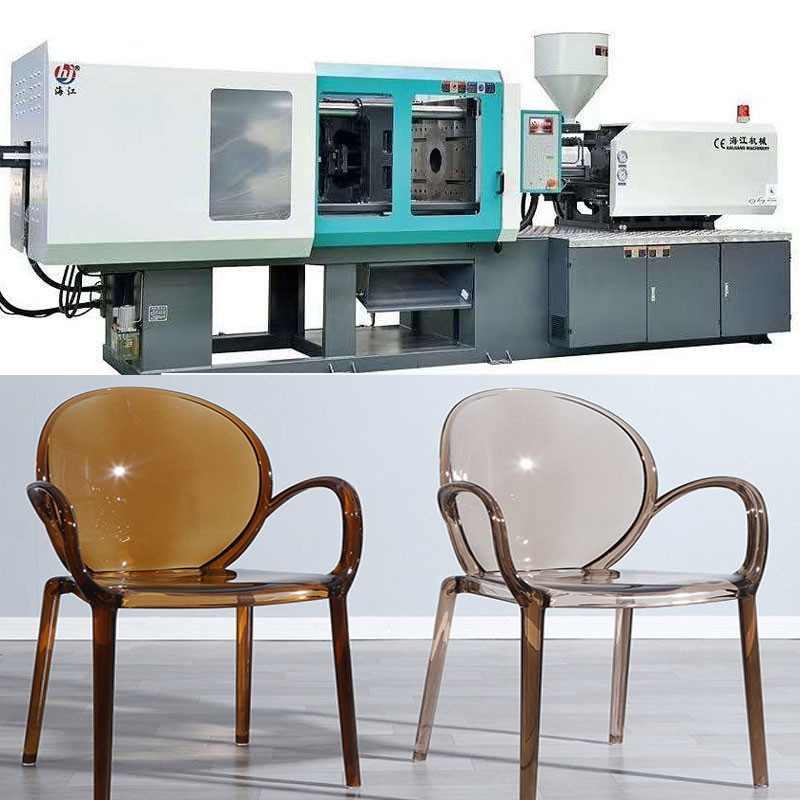 80Mm Screw Diameter Injection Moulding Machine For Chair 50-100 G Weight