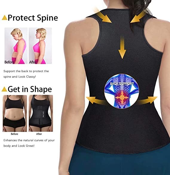 Women'S Quick dry Neoprene waist trainer corset for Training