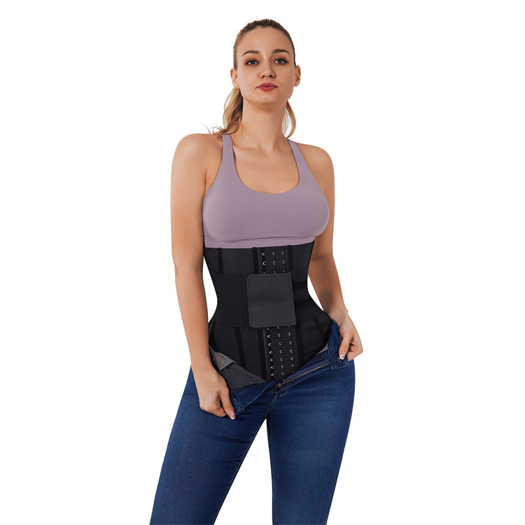 HEXIN Custom Logo Private Label Latex Waist Trainer Wrap for Slimming and Firm Control