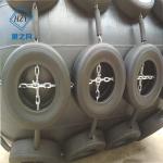 2500x4000mm Pneumatic Marine Fender Berthing Black Boat Bumpers