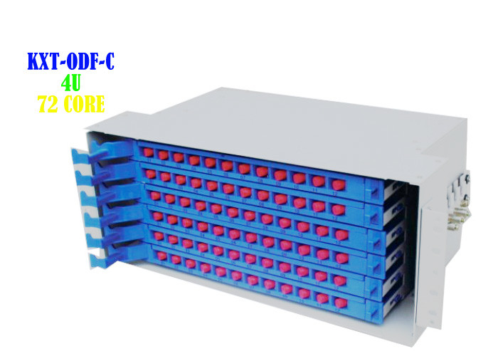 Cabinet 48 Port Ethernet Patch Panel Rj45 To Rj45 Cold Rolled Steel Plate