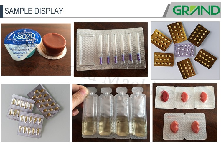 Capsule Blister Packaging Equipment , Pharmacy Blister Packaging Machine