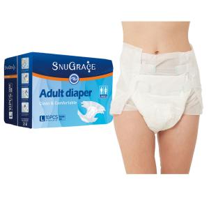 China Soft Nowoven Frabic Fluff Pulp Adult Diapers for Elderly Bulk Discount wholesale