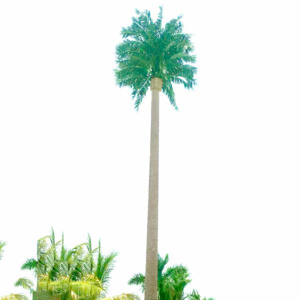 45m Telecommunication Single Pole Tower Special Design Galvanized Steel