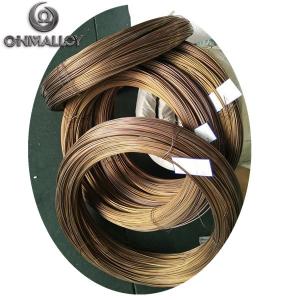 China 0Cr25Al5 Diameter 3.0mm Heat Resistant Wire Fecral Gold 700 Mpa Tensile Strength wholesale
