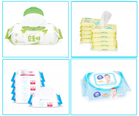 50Hz 3KW Electronic Packing Machine Baby Wipes Making Machine Multifunctional