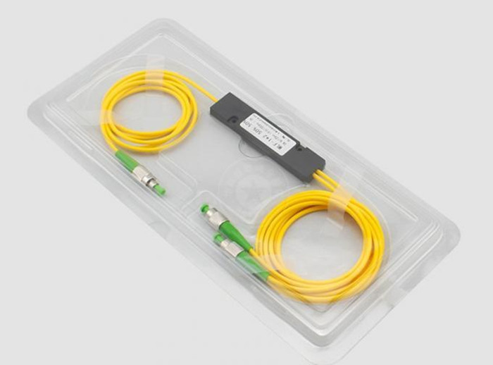 Dual Window 1×4 FBT Fiber Optic FC Coupler Single Mode 1310nm 1550nm
