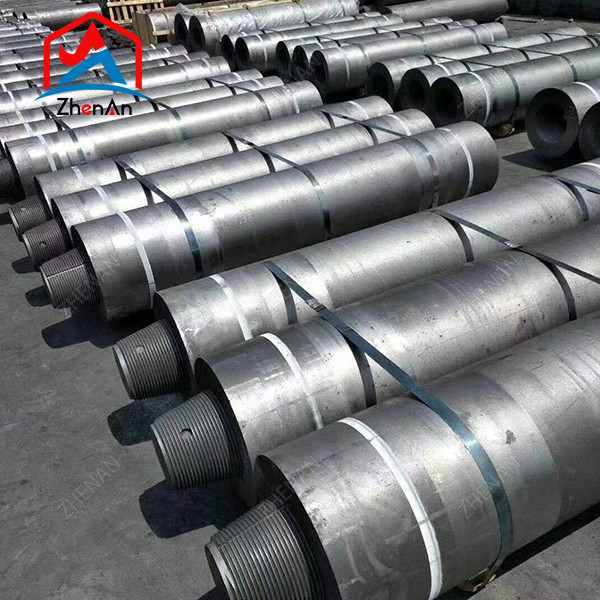 Furnace Carbon Graphite Electrodes 600mm With Nipples