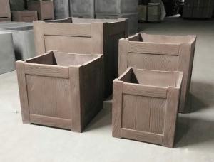 China Fiber Clay Pots, outdoor pots, garden pots SW1020 wholesale