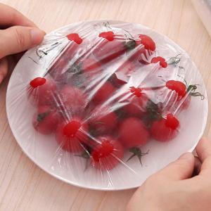 China Clear Shrink Pe Cling Film For Fresh Vegetables Wrap Packaging Customized Size wholesale