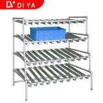 Industrial Profile DY9 Aluminium Extruded Sections Chromed PE Lean Pipe