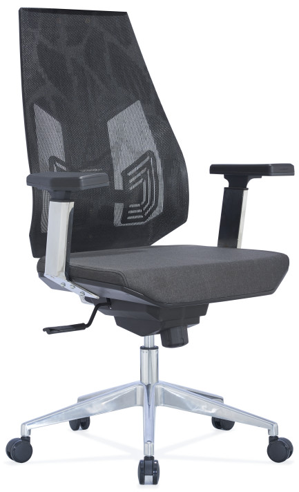 Lumbar Support High Back Black Mesh Desk Chair Office Meeting Use DIOUS