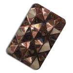 2mm Stamped Stainless Steel Sheet 316 430 201 304 1219mm Custom Patterns For KTV