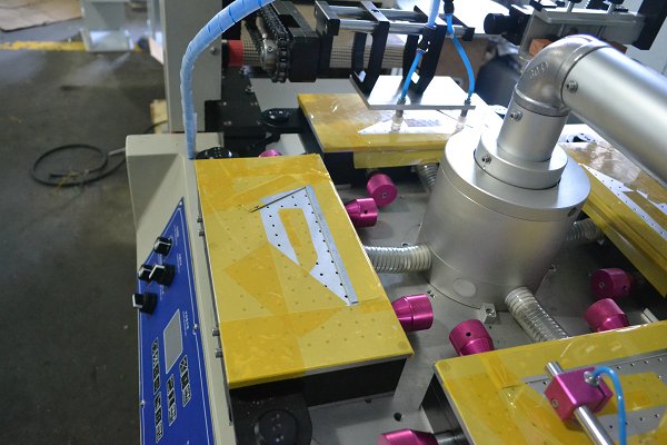 Stationery Ruler High Speed Screen Printing Machine with Auto Baiting
