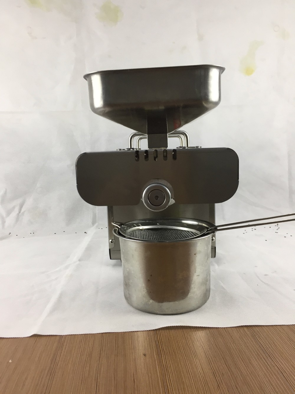 SS304 Auto Home Oil Press Machine Healtht Oil Cooking Machine