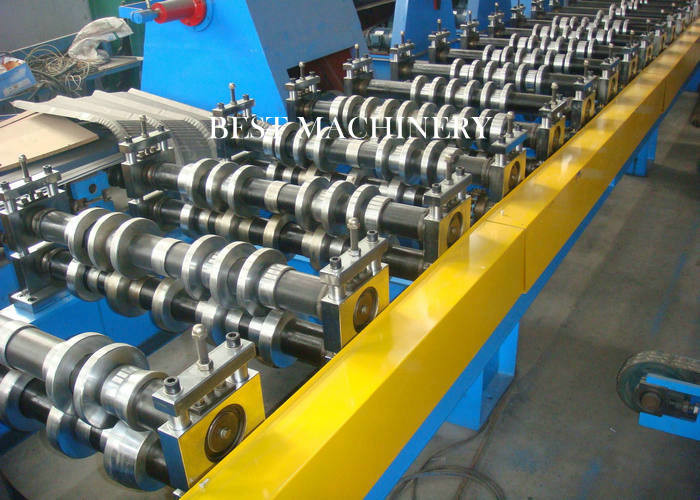 Color Steel Glazed Tile/Brick Tile/Q Tile Making Machine PLC Control 4-6m/Min Speed