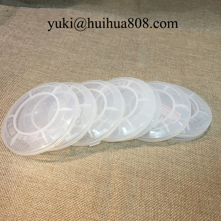 FDA Approved PE PP Lid , Food Grade Screw Plastic Lids For Tin Cans