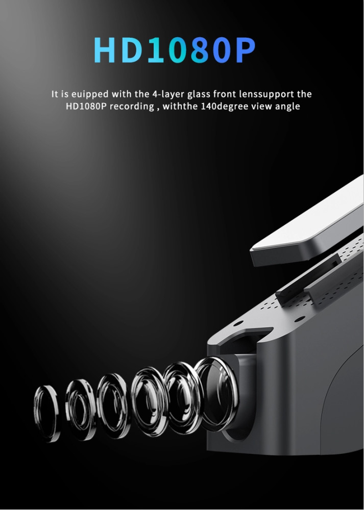 Hidden 4G Car DVR Recorder Dash Cam For Vehicle Fleet Management 128G