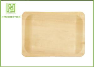 China Different Shape Wooden Pizza Plate Fast Food Trays With FSC FDA Certificated wholesale