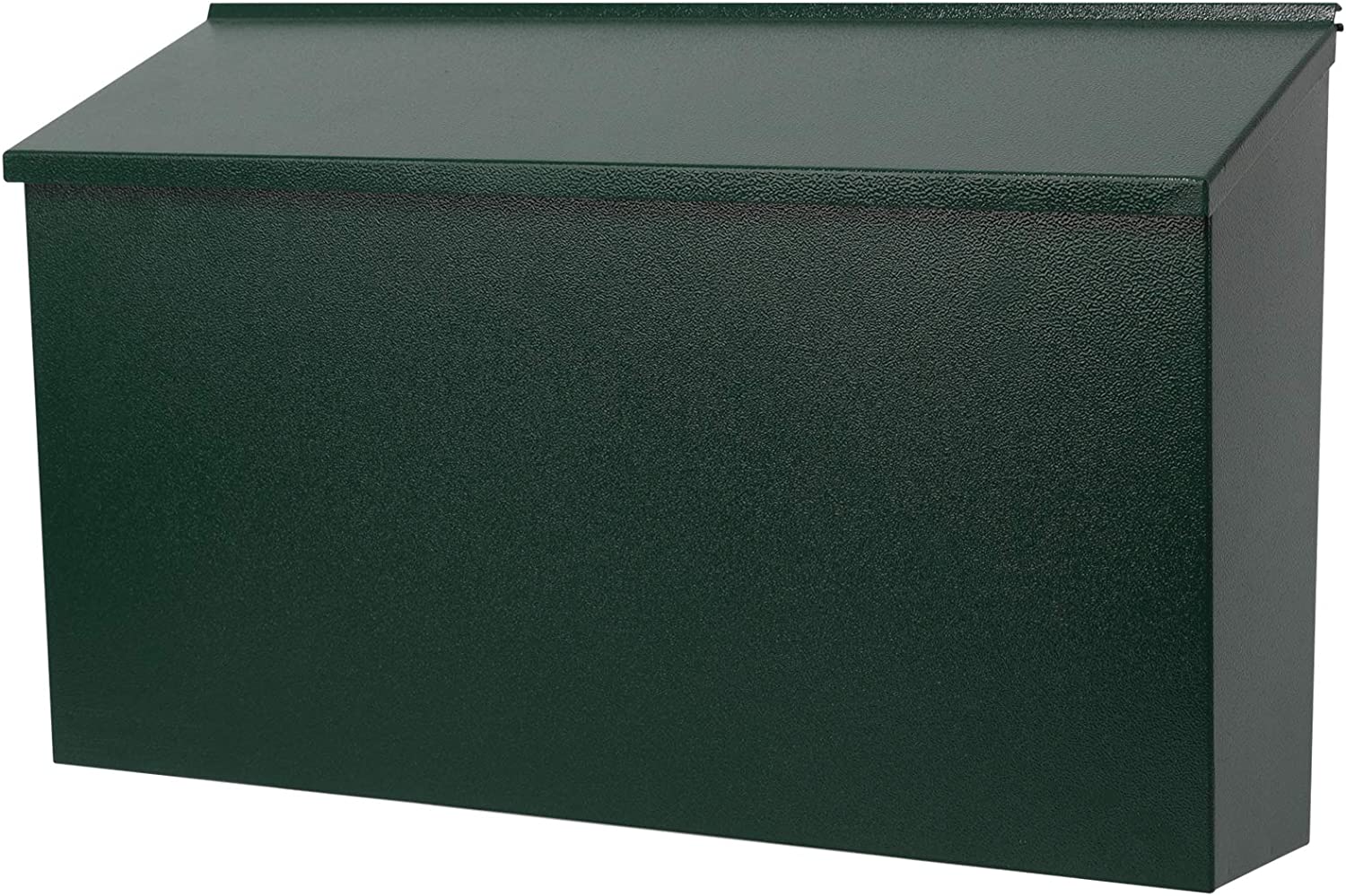 Custom Logo Printed Steel Mailbox with Extra Large Capacity and Wall Mount