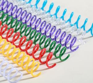 China PVC PET Plastic Single Loop Spiral Wire Coil 2'' wholesale
