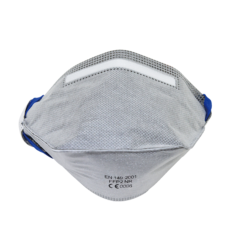 20pcs Wrapped Flat-fold Respirator Dust Mask with Valves FFP1/FFP2/FFP3 Earloop V-C Design