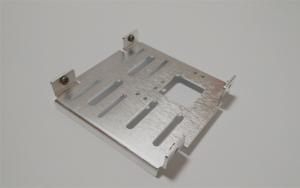 China High precision aluminum alloy stamping brackets with clear anodization wholesale
