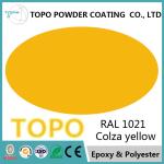 RAL1033 Dhalia Yellow Powder Coat , 70% Gloss Lawn Outdoor Indoor Furniture