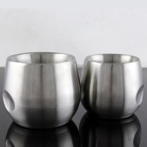 China 150ml / 200ml Stainless Steel Tumbler Double Wall Coffee Cup wholesale