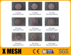 China 100 X 100 Mesh Size Stainless Steel Filter Cloth 0.04mm Diameter wholesale