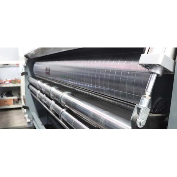 Chain Feeding Carton Box Flexo Printing Machine With Slotter
