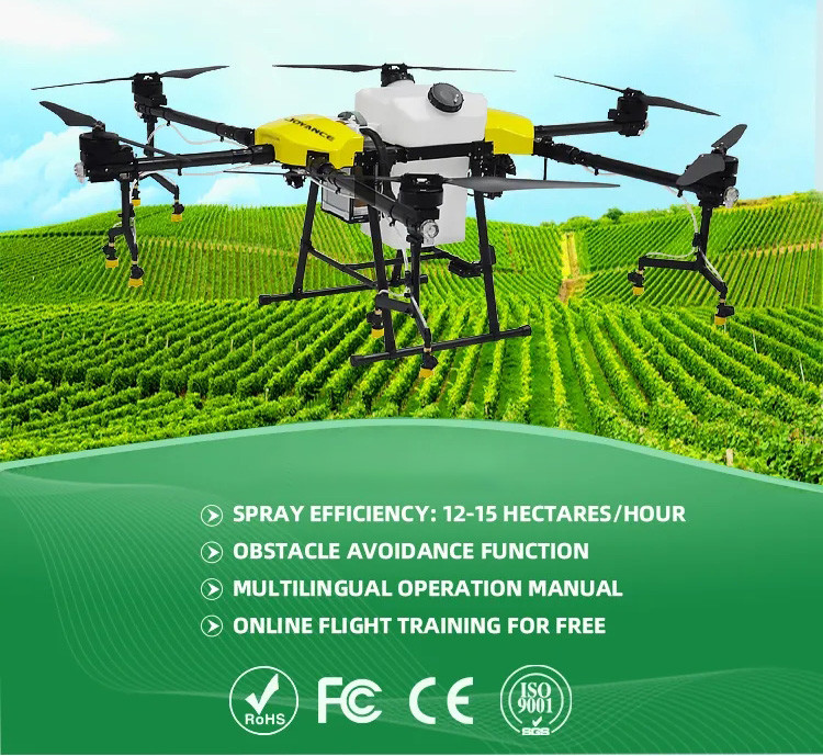 Easy Operate Agricultural Spray Drone 30L UAV Drone Spray Machine