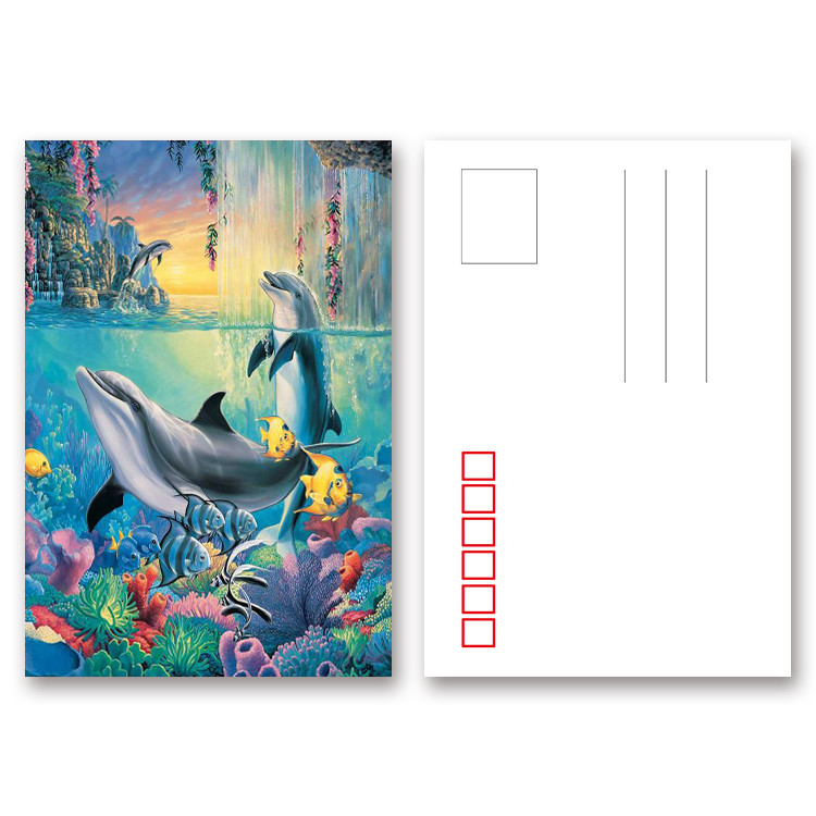 PET Both Side Printing 3D Lenticular Games Cards / 3D Playing Cards