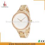 China factory Best price wood watch Quartz wooden womens watches
