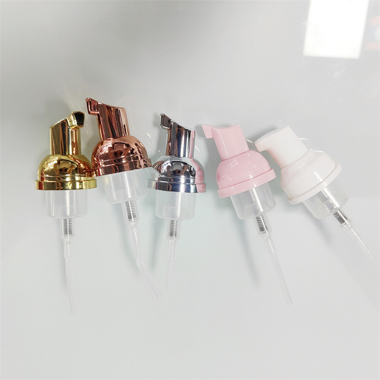 PET 50ml 100ml 150ml Empty Foam Pump Bottles For Cosmetic Foam Soap Custom Patterns