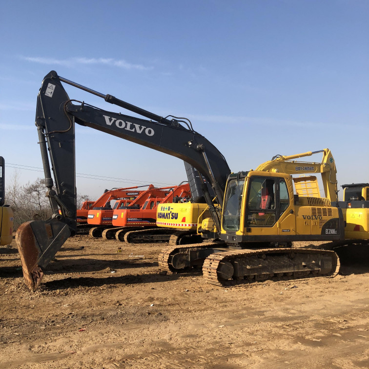 Used Excavator Original VOLVO EC210B Secondhand Hydraulic 20ton Crawler Digger