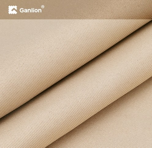 Twill 2/1 Polyester Cotton Rental Workwear Fabric 240GSM High Temperature Washing