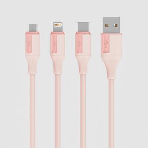 China Multi - Connector Universal Charging Cable For Fast Charging wholesale