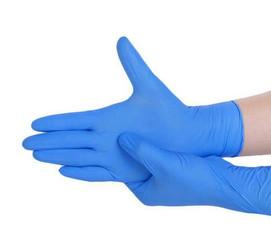 China Slip Resistant Disposable Protective Gloves Anti Corrosive Size S - XL wholesale