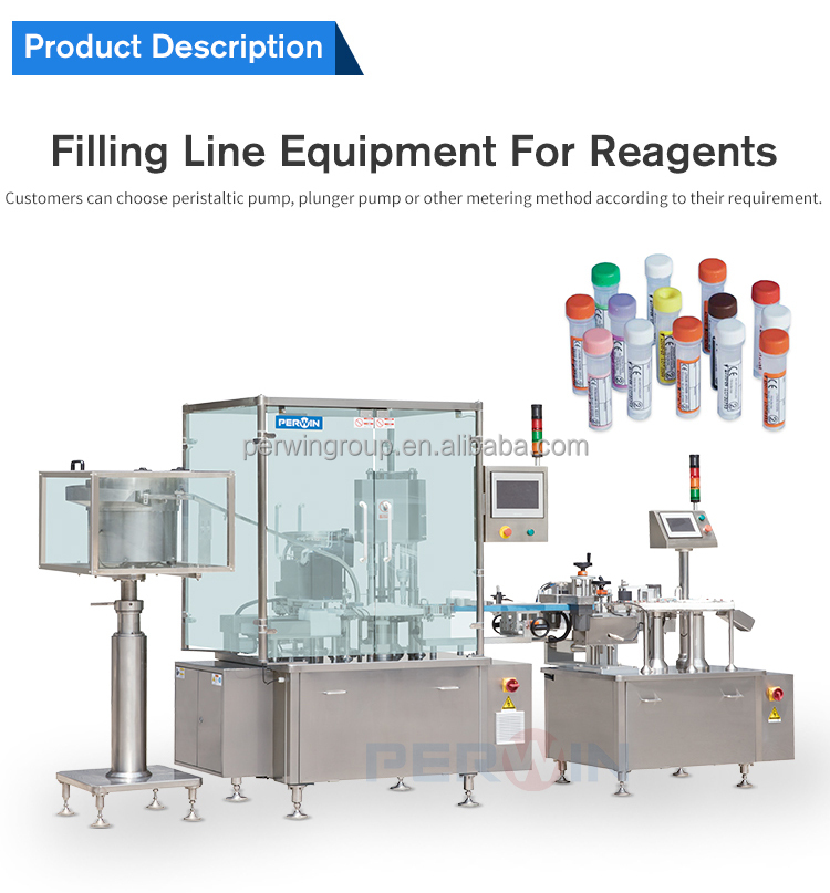 auto filling machine vial filling machine for test tube antigen 1ml