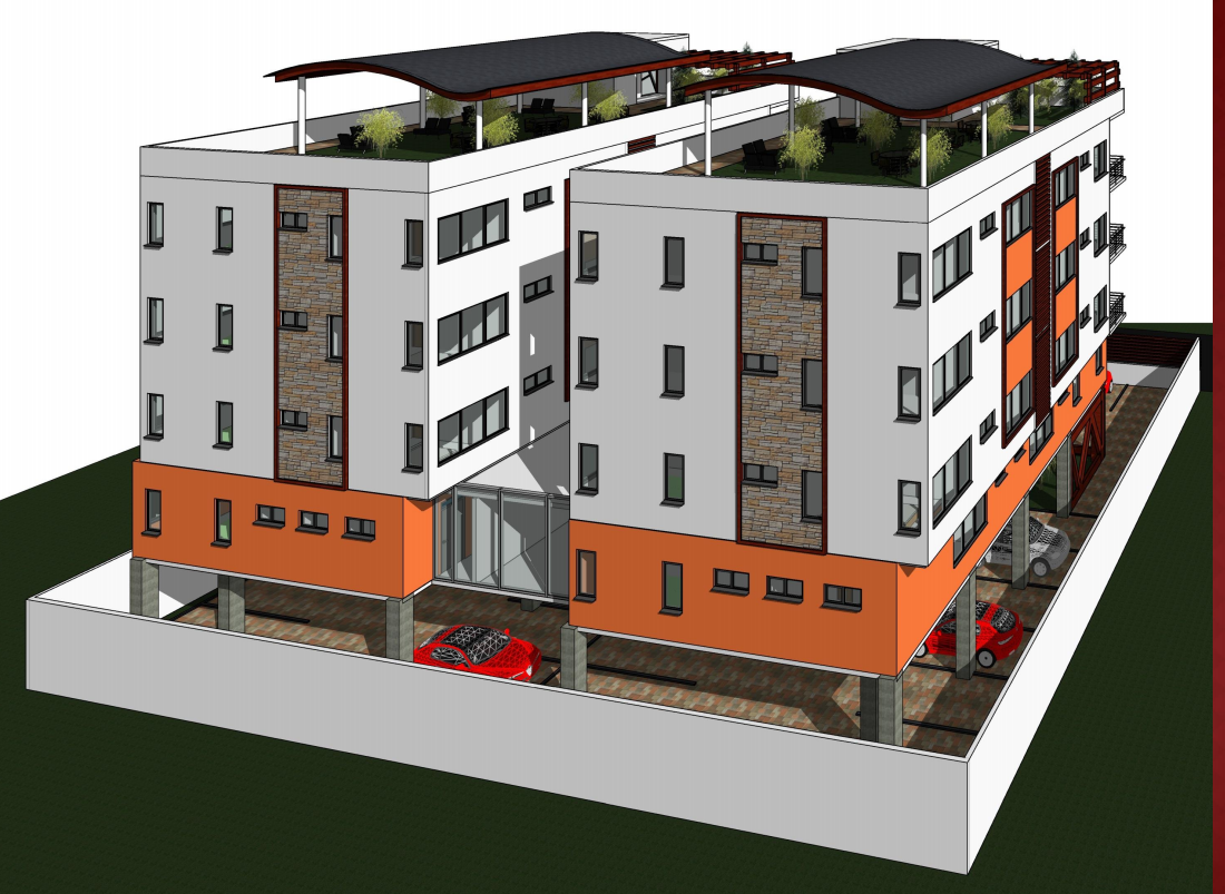 Q355 Q235 Multi Storey Steel Structure Building Prefabricated Apartment Building