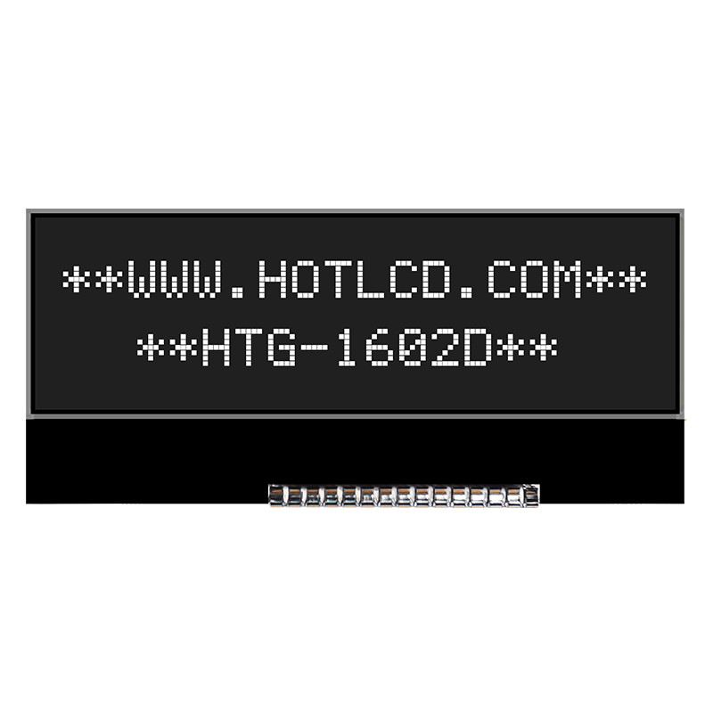2X16 Character COG LCD | FSTN+ Gray Display With No Backlight | ST7032I/HTG1602D