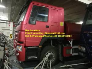 China Sinotruk Howo7 High Pressure Water Tank Truck 4000 Gallon Left Hand Drive 6X4 wholesale