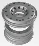 20 x 11 Military Vehicle Wheel Rim Forged Alloy 2 Piece Armored Vehicle Truck