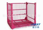 ISO RAL Galvanised 110kg 4 Layers Stackable Steel Wire Cages